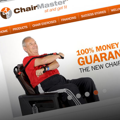Seattle Website Designer Project Chair Master by Pure Design Group