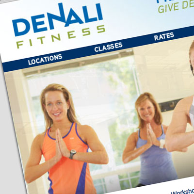 Denali Fitness - Site Design by Pure Design Group