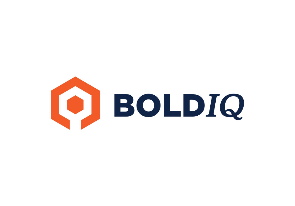 BoldIQ logo design