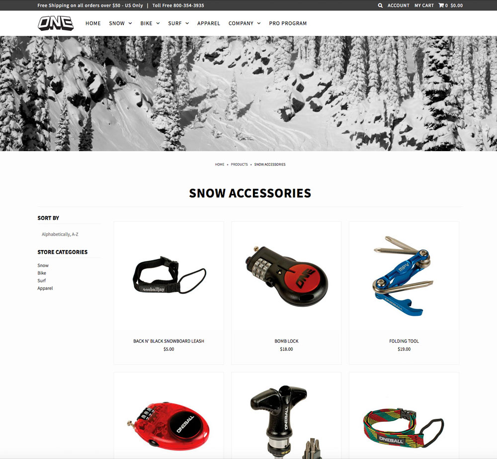 Oneball Shopify Website Design and Product Photography | Pure Design Group Seattle, WA